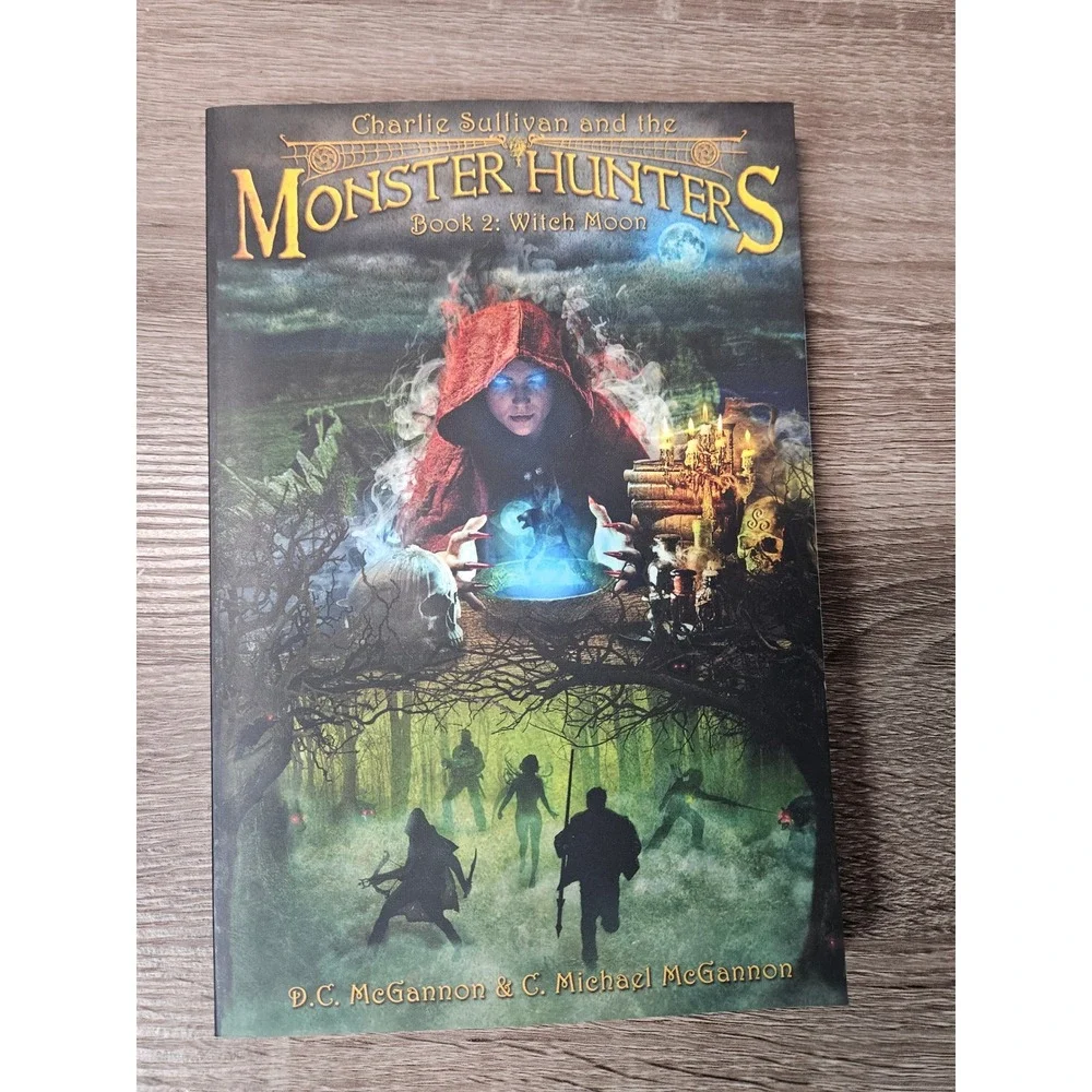 Charlie Sullivan and the Monster Hunters Books 1 & 2 D.C. McGannon Paperback Set